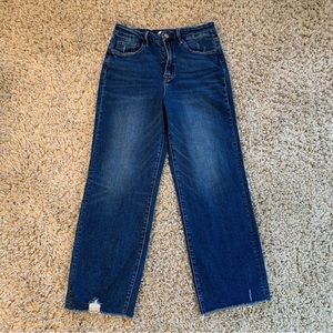 Vervet Distressed Stretch High Rise Crop Jeans Women’s Size 28